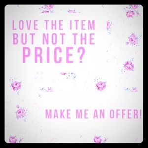 Open to offers!